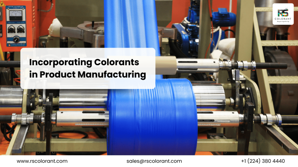 Incorporating Colorants in Product Manufacturing