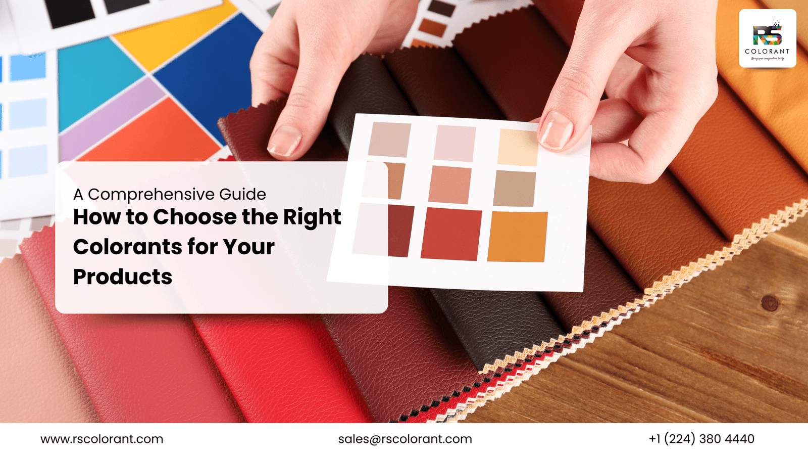 choose the right colorants