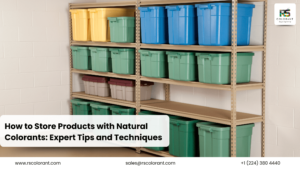 Store Products with Natural Colorants