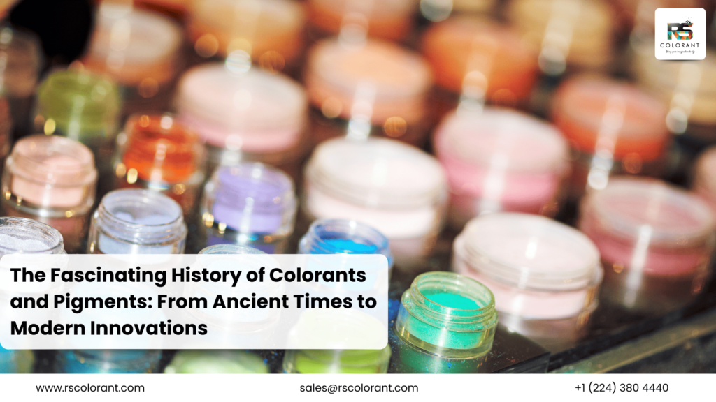History of Colorants and Pigments