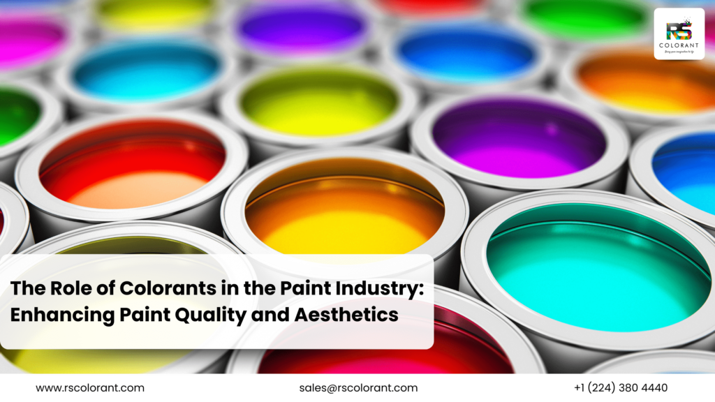 Colorants in the Paint Industry